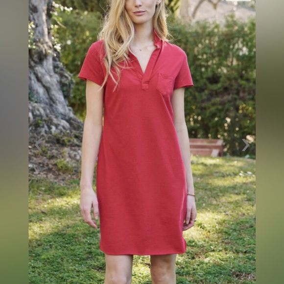 Frank & Eileen Dresses & Skirts - Frank & Eileen Lauren Polo Red Mini Dress — Size Medium